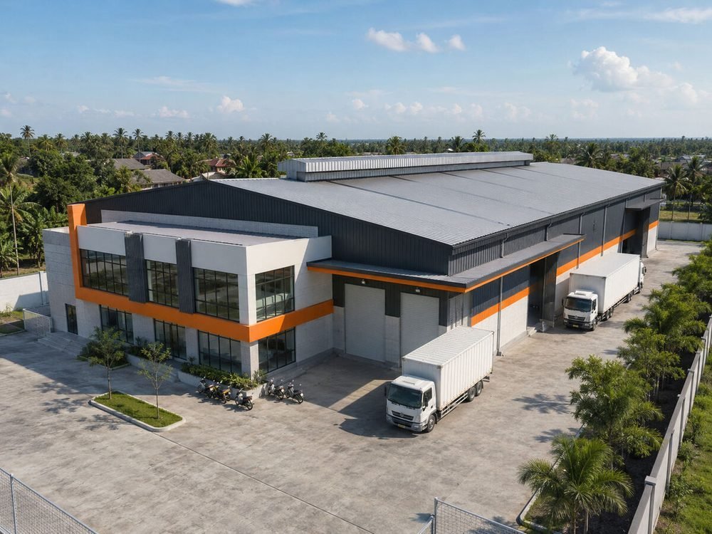 Industrial warehouse leasing